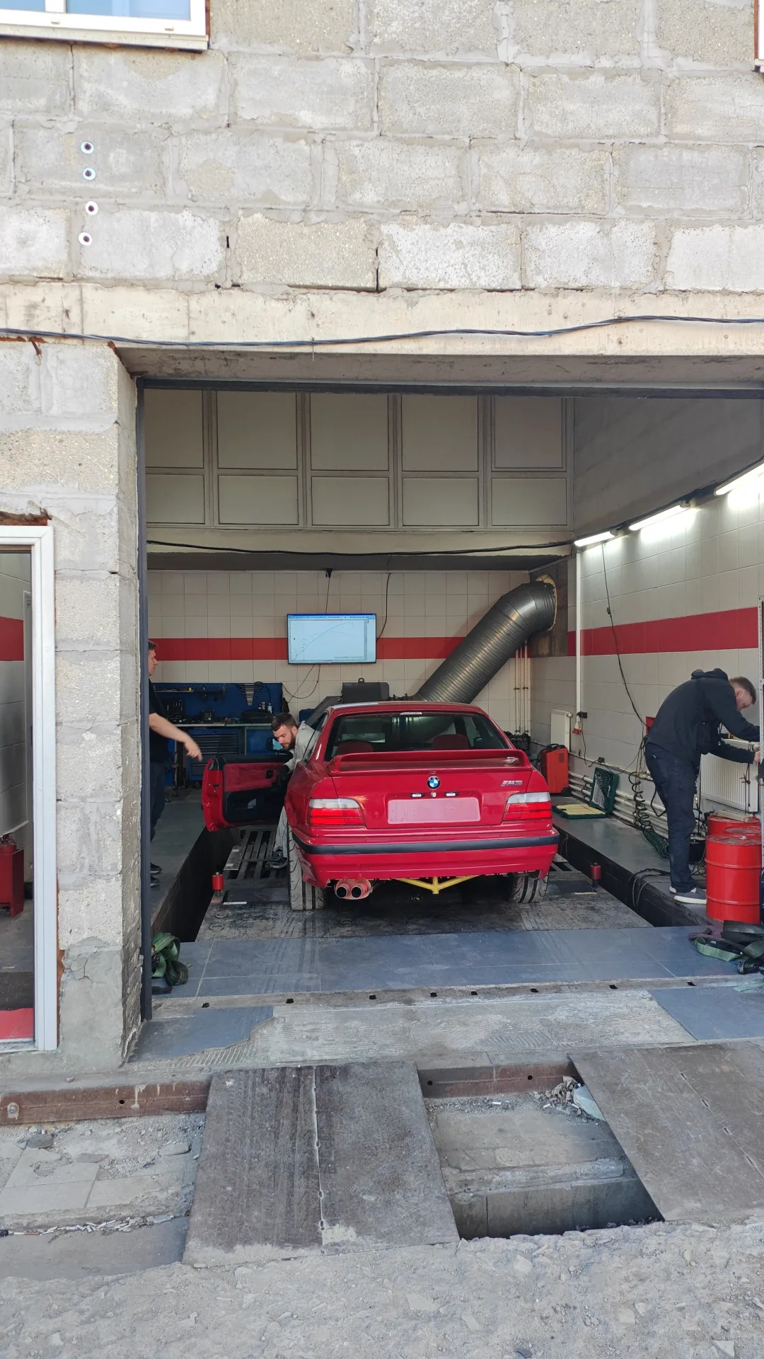 BMW E36 Coupe — Диностенд